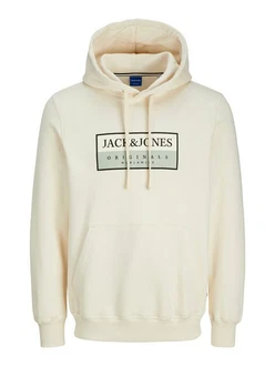 JACK & JONES Sweatshirt JORFrederiksberg Khaki/Weiß/Grün/Hellgrün/Beige