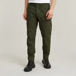 G-STAR Cargohose Rovic Cargo Regular Tapered Dunkelgrün/Khaki/Grün
