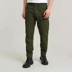 G-STAR Cargohose Rovic Cargo Regular Tapered Dunkelgrün/Khaki/Grün