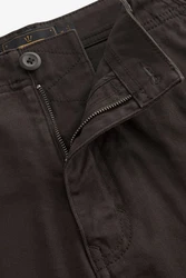 Next Cargohose Slim Fit Khaki/Dunkelbraun