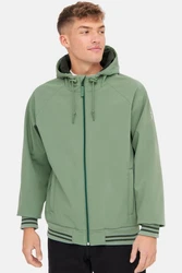 Derbe Softshelljacke Helgoby tanne/schwarz