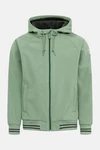 Derbe Softshelljacke Helgoby tanne/schwarz