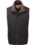 Schöffel Country Steppweste Barrowden Hellblau/Braun/Schwarz/Dunkelblau/Dunkelbraun/Blau