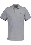 Gant Tipping Pique Rugger Poloshirt grau/graumeliert/schwarz