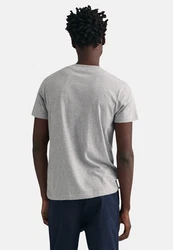 Gant T-Shirt REG TONAL SHIELD T-SHIRT Grau/Silber/Dunkelgrau/Hellgrau