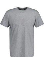 Gant T-Shirt REG TONAL SHIELD T-SHIRT Grau/Silber/Dunkelgrau/Hellgrau