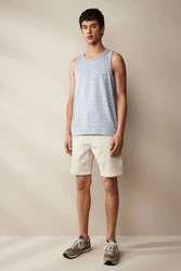 Next Tanktop Strukturiertes Top Hellblau/Grau/Blau