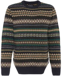 Barbour Strickpullover Rundhalspullover Case Fair Isle 