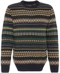 Barbour Strickpullover Rundhalspullover Case Fair Isle 