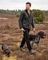 Barbour Allwetterjacke Reelin Dunkelgrün