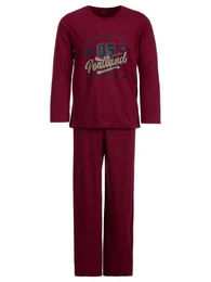 Schlafanzug Pyjama Set Langarm - Oregon Portland