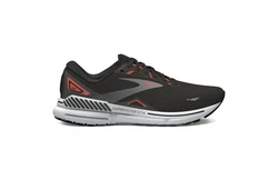 Brooks Adrenaline GTS 23 Laufschuh SCHWARZ/MANDARIN ROT/BLAU