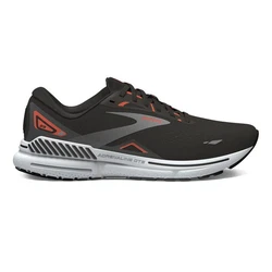 Brooks Adrenaline GTS 23 Laufschuh SCHWARZ/MANDARIN ROT/BLAU