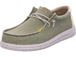 Hey Dude Wally Coastline Slipper Dunkelgrün/Grün/Khaki/Gelb