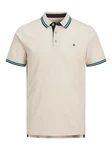 Jack & Jones Poloshirt JJEPAULOS POLO SS NOOS Khaki/Beige/Braun Jack & Jones Poloshirt JJEPAULOS POLO SS NOOS Khaki/Beige/Braun