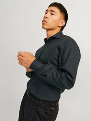 JPRBLAPARKER Shirt L/S Dunkelgrün/Grün