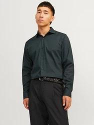 JPRBLAPARKER Shirt L/S Dunkelgrün/Grün