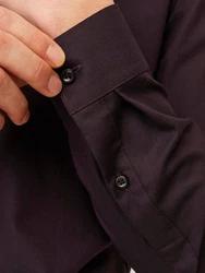 JPRBLAPARKER Shirt L/S weinrot