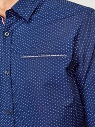 JACK & JONES Hemd Remy Dunkelblau/Blau/Hellblau