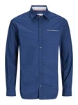 JACK & JONES Hemd Remy Dunkelblau/Blau/Hellblau