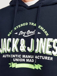 Jack & Jones Kapuzensweatshirt JJELOGO SWEAT HOOD 2 