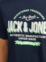 JACK & JONES T-Shirt Dunkelblau