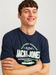 JACK & JONES T-Shirt Dunkelblau