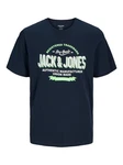 JACK & JONES T-Shirt Dunkelblau