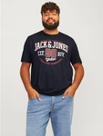 Jack & Jones Plus T-Shirt Dunkelblau Jack & Jones Plus T-Shirt Dunkelblau