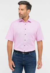 Eterna Kurzarmhemd COMFORT FIT NON IRON Rosa