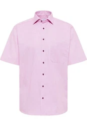Eterna Kurzarmhemd COMFORT FIT NON IRON Rosa