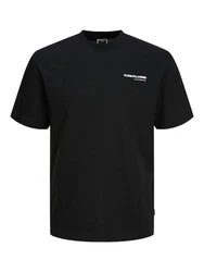 JACK & JONES T-Shirt 'JCOAero' schwarz/weiß