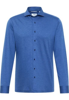 Eterna Langarmhemd SLIM FIT Blau/Hellblau/Dunkelblau