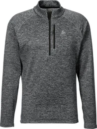Rollkragenpullover Mid layer 1/2 zip FLI GREY MELANGE