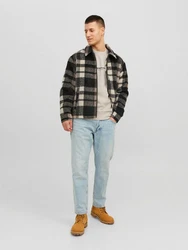 JACK & JONES Sweatshirt 'JORVesterbro' Beige/Khaki