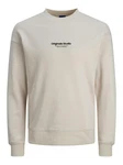 JACK & JONES Sweatshirt 'JORVesterbro' Beige/Khaki