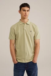 WE Fashion Poloshirt Khaki/Dunkelgrün/Beige