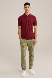 WE Fashion Poloshirt Dunkelrot/Bordeaux/Rot