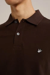 WE Fashion Poloshirt Bordeaux/Dunkelrot/Dunkelbraun/Rot/Braun