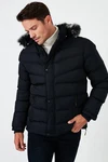 Buratti Winterjacke Dunkelblau/Schwarz/Blau/Hellblau