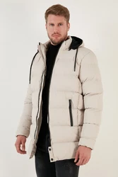 Buratti Winterjacke Beige/Weiß/Khaki
