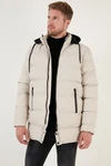 Buratti Winterjacke Beige/Weiß/Khaki