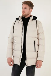 Buratti Winterjacke Beige/Weiß/Khaki