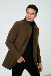 Buratti Winterjacke Khaki/Braun/Dunkelgrün/Dunkelbraun/Grau