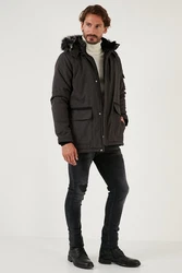 Buratti Winterjacke Schwarz/Grau/Dunkelbraun/Dunkelgrün/Dunkelgrau/Braun/Khaki