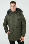 Buratti Winterjacke Grün/Dunkelgrün