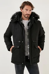Buratti Winterjacke Schwarz/Dunkelgrün