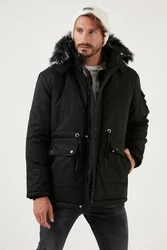 Buratti Winterjacke Schwarz/Dunkelgrün