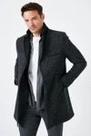 Buratti Winterjacke Dunkelgrau/Dunkelblau/Grau