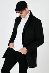 Buratti Winterjacke Schwarz/Dunkelrot/Rot/Braun/Weiß